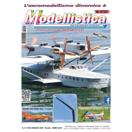 Modellistica numero 708 Gennaio 2020